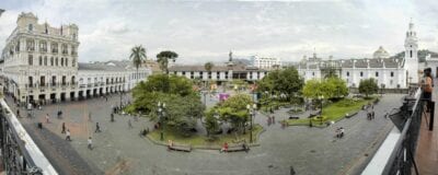 La Plaza Grande de Quito Quito Ecuador