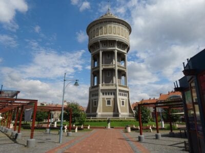 La torre de agua Szeged Hungría