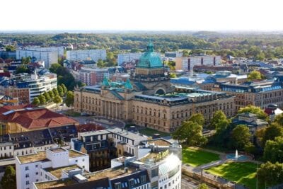 Leipzig Outlook Panorama Alemania