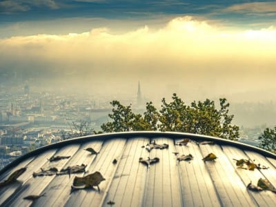 Linz Punto De Vista Por La Noche Austria