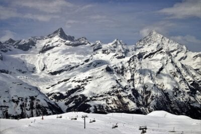 Los Alpes Zermatt Nieve Suiza