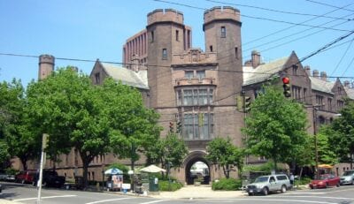 Los extravagantes laboratorios neogóticos Osborne Memorial de la Universidad de Yale New Haven (Connecticut) Estados Unidos