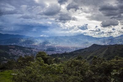 Medellín Paisaje Ciudad Colombia