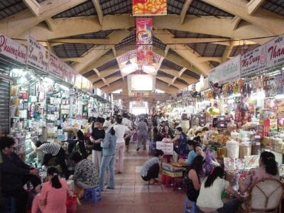 Mercado Ben Thanh Ho Chi Minh (Saigón) Vietnam