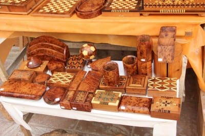 (5.) Mercado de madera incrustada de Essaouira Esauira Marruecos
