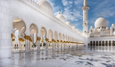 Mezquita Abu Dhabi De Viaje Emiratos Árabes Unidos