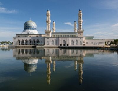 Mezquita de la ciudad de Kota Kinabalu Kota Kinabalu Malasia