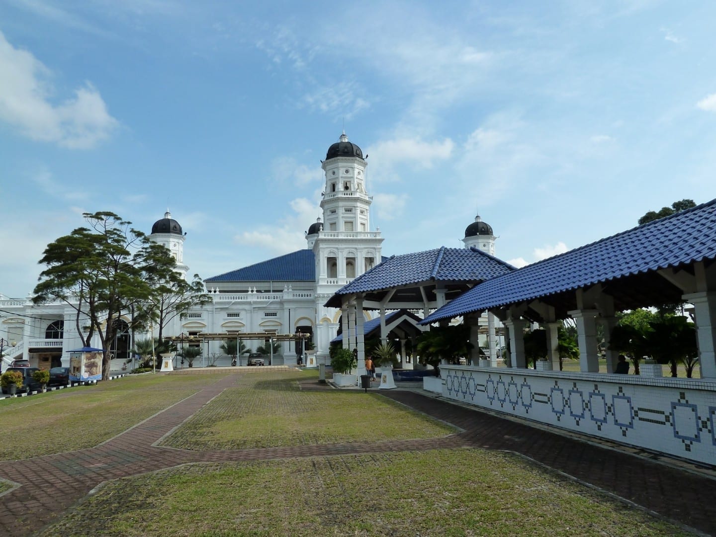 Mezquita Estatal del Sultán Abu Bakar Johor Baru Malasia
