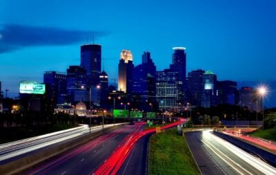 Minneapolis Minnesota Ciudad Estados Unidos