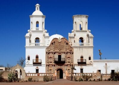 Misión de San Xavier del Bac Tucsón AZ Estados Unidos