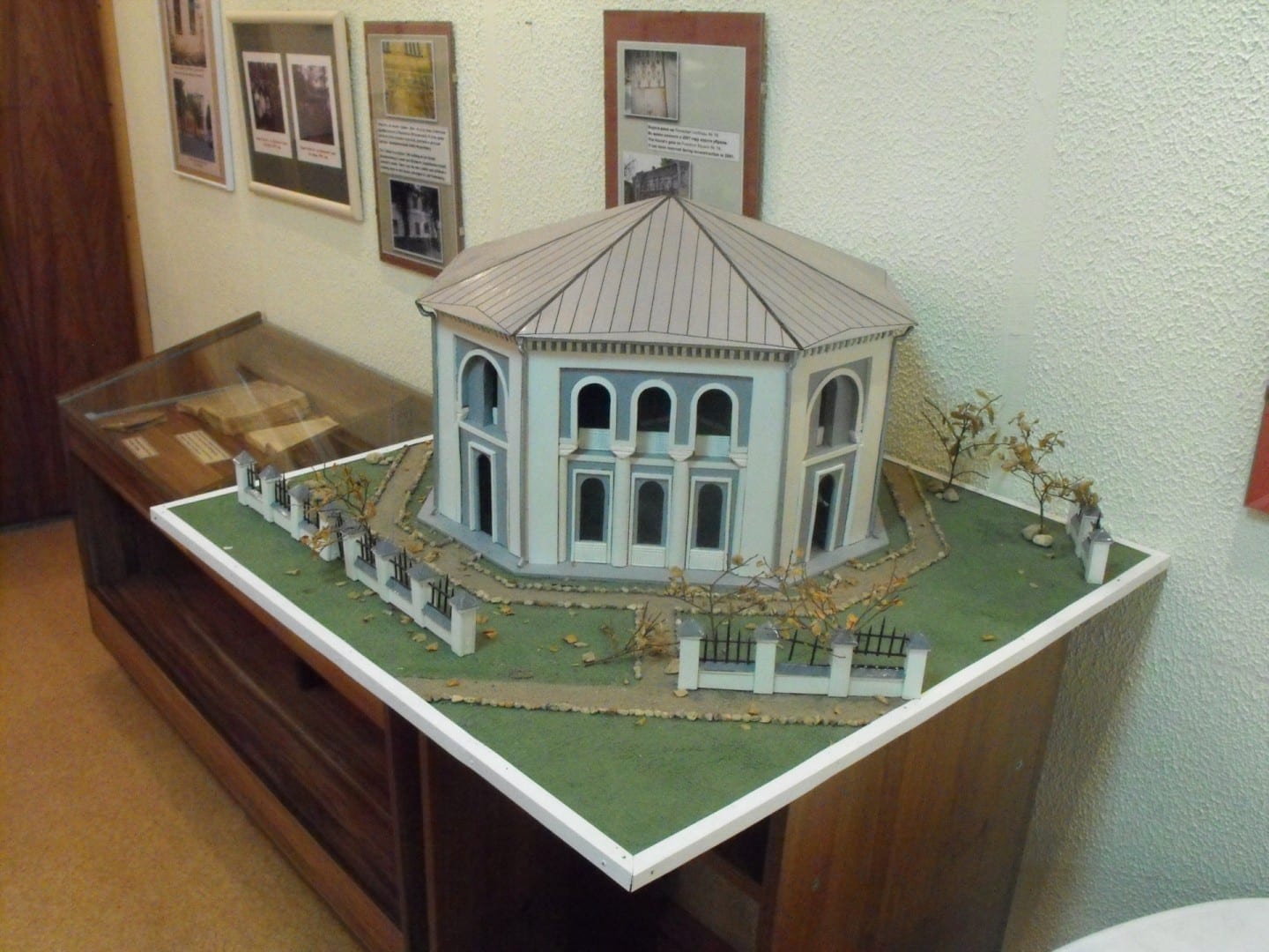 Modelo de la sinagoga principal Brest Bielorrusia