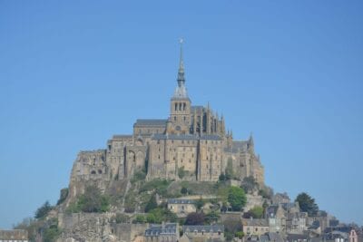 Mont Saint Michel Común De La Manche Normandía Francia