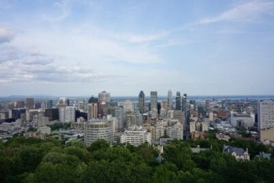 Montreal Mont Royal Escénico Canadá