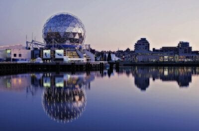 Mundo De La Ciencia False Creek Vancouver Canadá