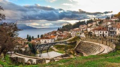 Ohrid El Norte De Macedonia Ciudad Macedonia