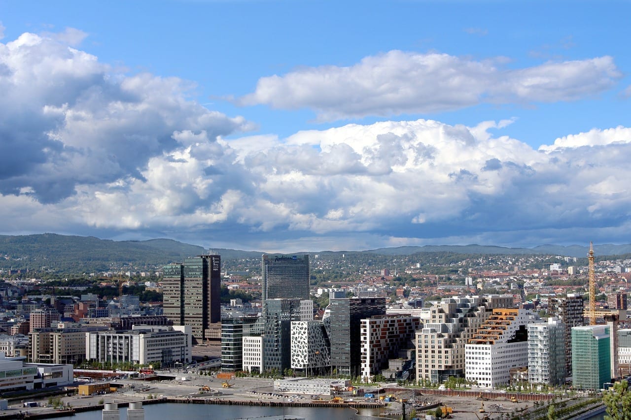 Oslo Noruega De La Ciudad Noruega