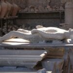 Otra víctima de la erupción Pompei Italia