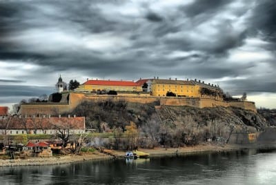 Panorama de la fortaleza de Petrovaradin Novi Sad Serbia