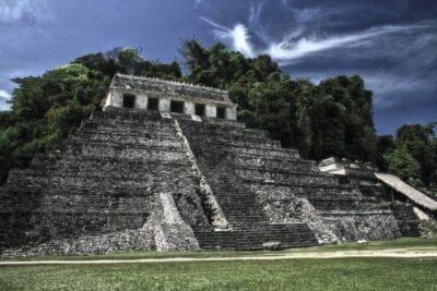 Pirámide Palenque Antigua México