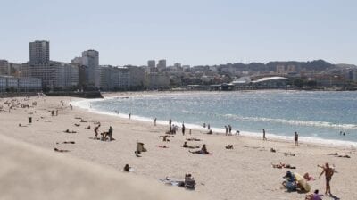 Playa A Coruña Mar España
