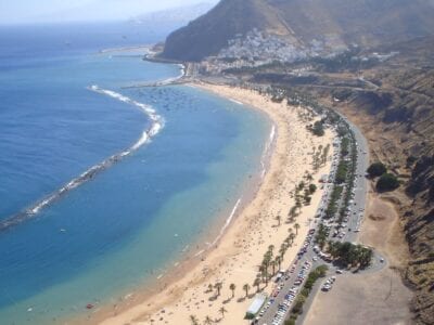 Playa de Las Teresitas Santa Cruz de Tenerife España