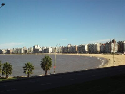 Playa Pocitos - Pocitos beach Montevideo Uruguay