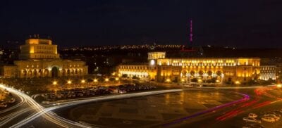 Plaza de la República Ereván Armenia