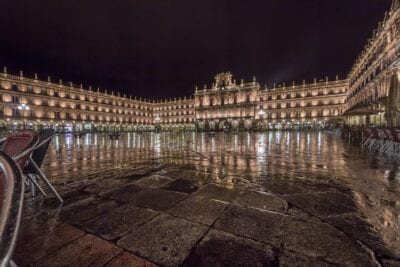 Plaza Salamanca Nocturna España