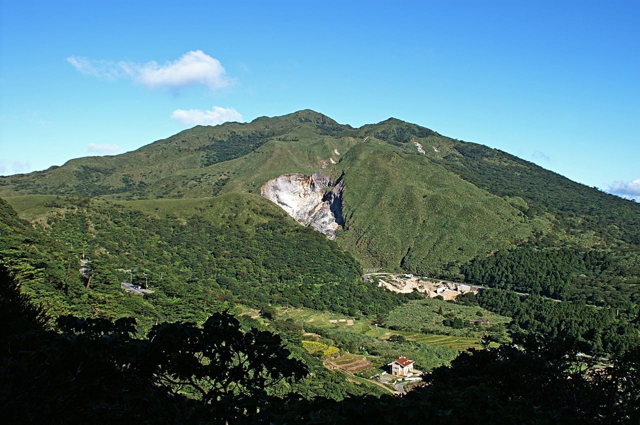 Qixingshan en el Parque Nacional Yangmingshan Taipéi Taiwán