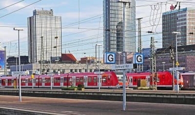 S-bahn Terminal Hbf Dortmund Transporte Alemania