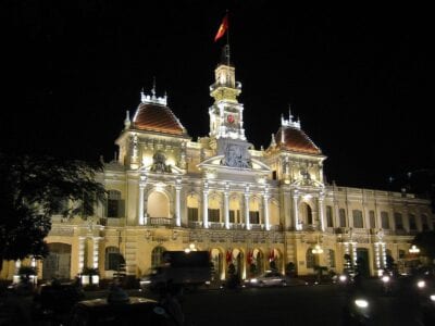 Sala del Comité del Pueblo Ho Chi Minh (Saigón) Vietnam