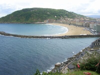 (6.) San Sebastián, Zurriola beach San Sebastián España