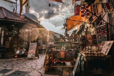 Sarajevo Bosnia Mercado Bosnia y Herzegovina