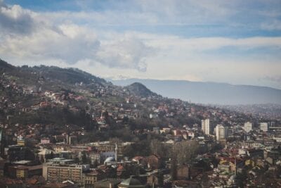 Sarajevo Ciudad Scape Bosnia y Herzegovina