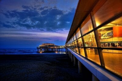 Scheveningen Invierno Océano Países Bajos