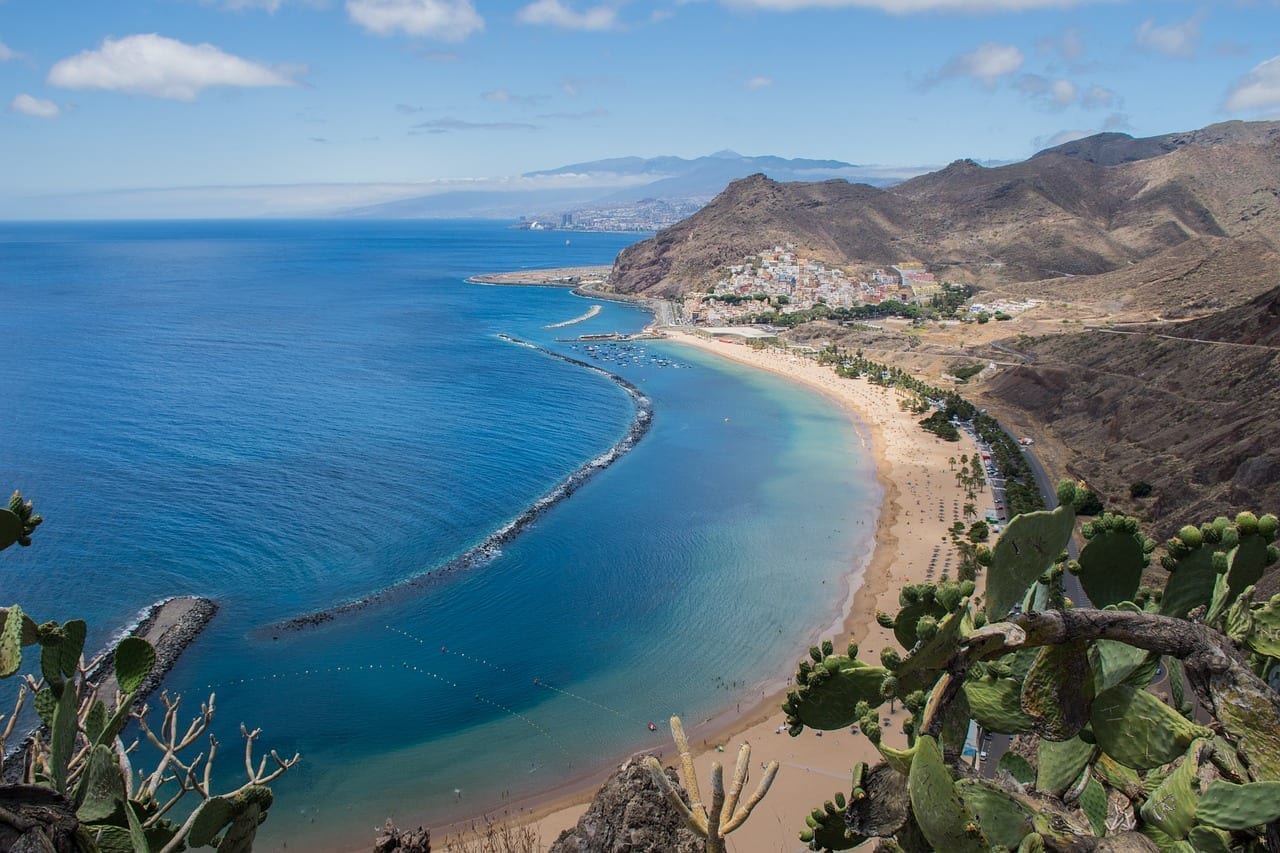 Sta Cruz De Tenerife Playa Paisaje España