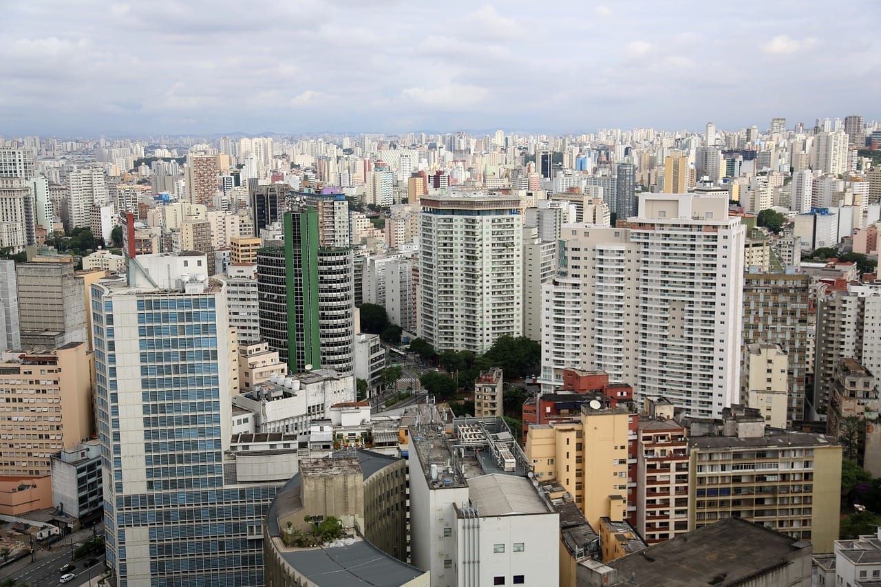 São Paulo Edificios Urbano Brasil