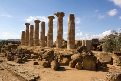 Templo de Heracles (Ercole), Agrigento Agrigento, Sicilia Italia