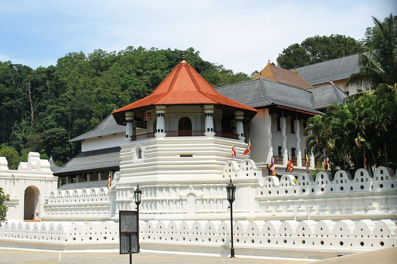 Templo Kandy De Viaje Sri Lanka