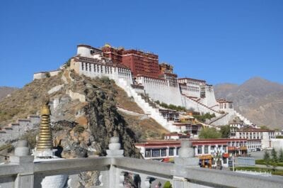 Tíbet Lhasa El Palacio De Potala China