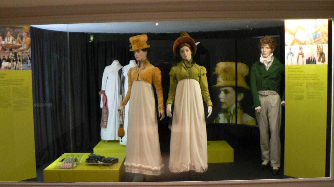 Una colección en el Museo del Traje Bath Reino Unido