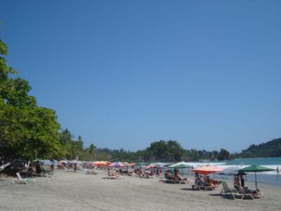 Una de las playas del parque Manuel Antonio Costa Rica