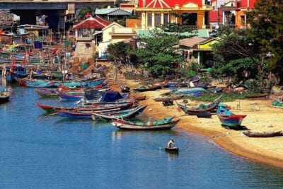 Vietnam Hoi An Barcos De Pesca Vietnam