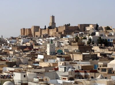 Vista de la medina y la Kasbah de Sousse Susa Túnez