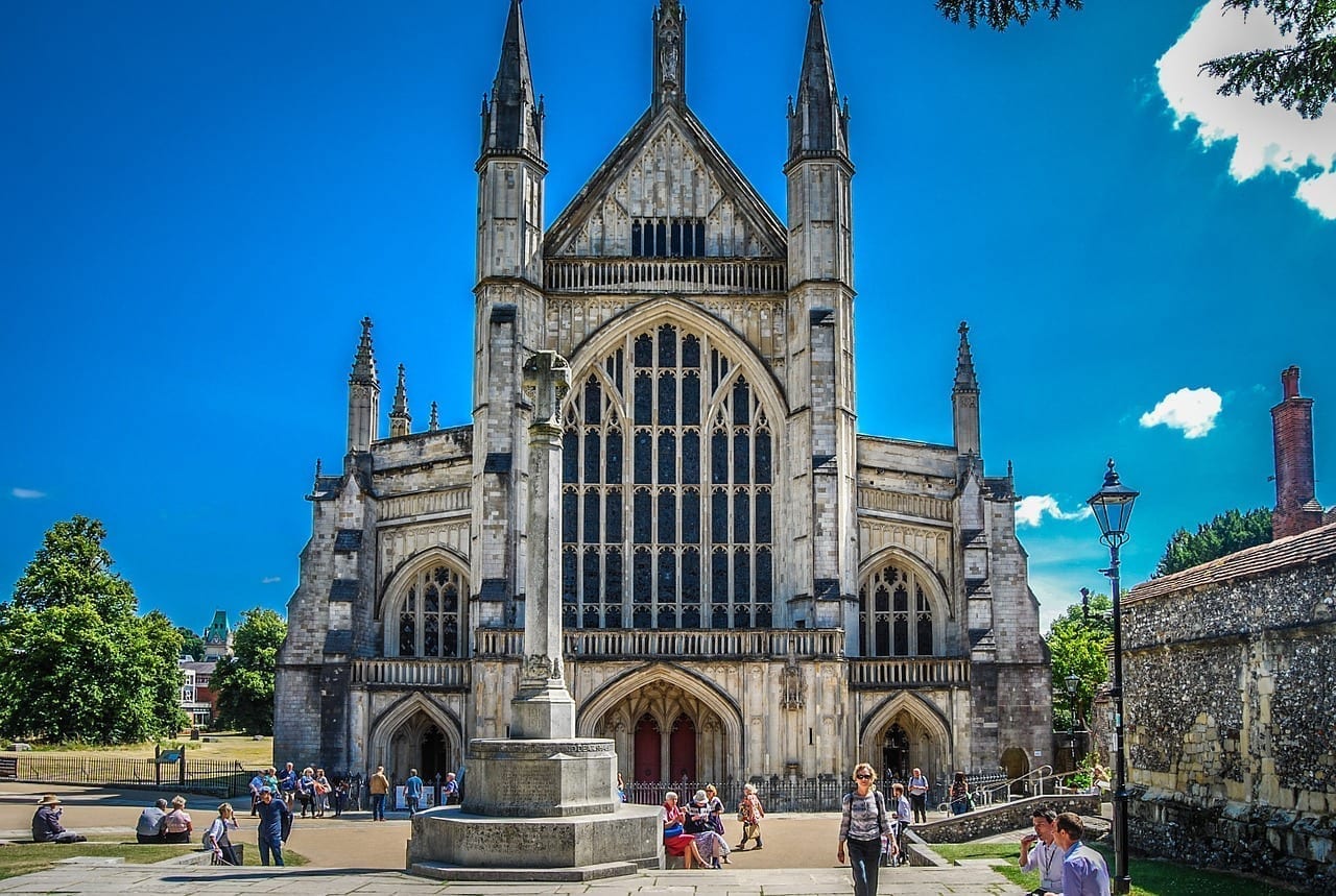 Winchester Catedral Histórico Reino Unido