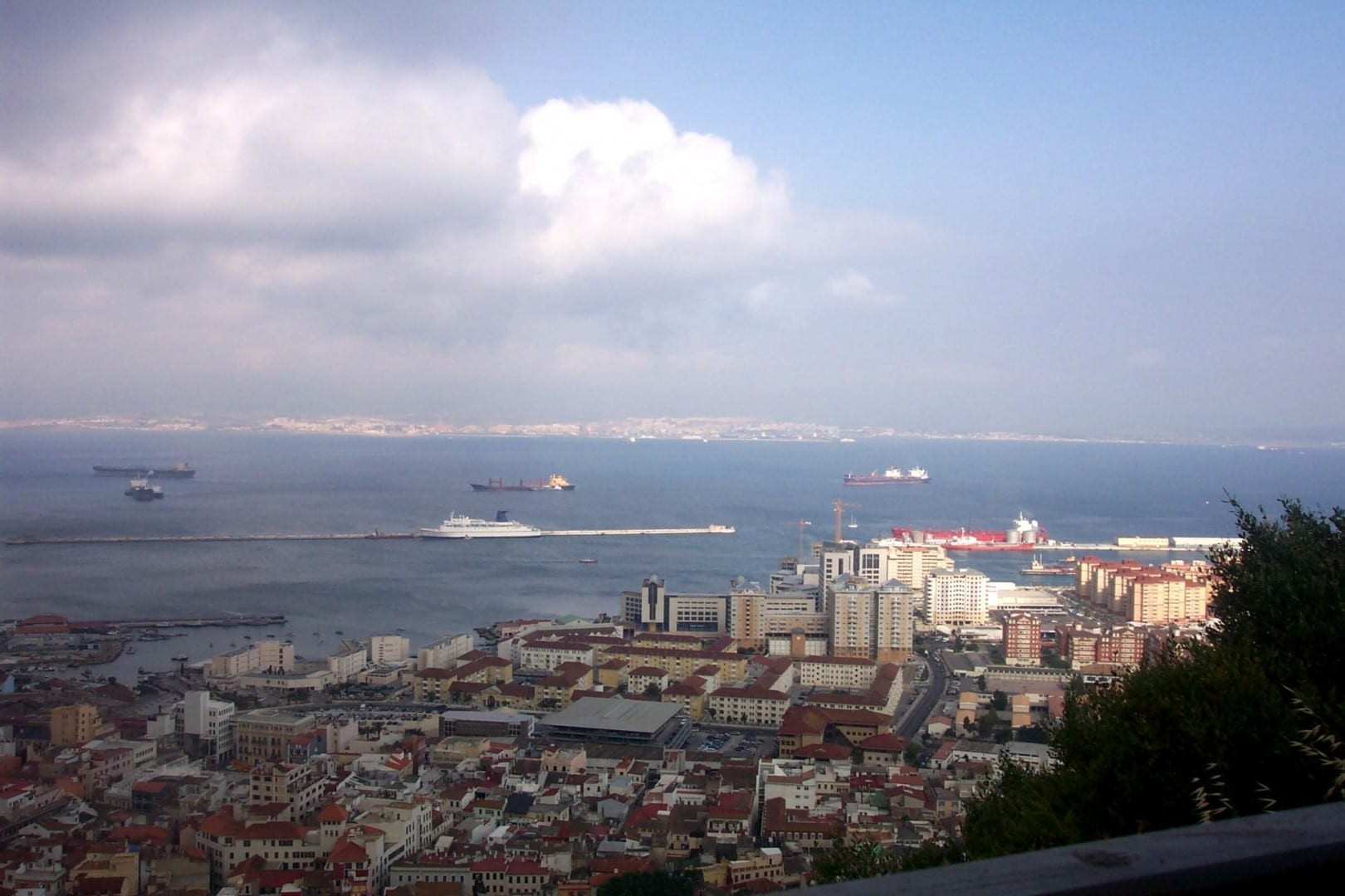 Algeciras vista desde Gibraltar Algeciras España
