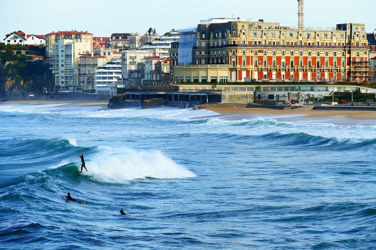 Biarritz Mar Océano Francia
