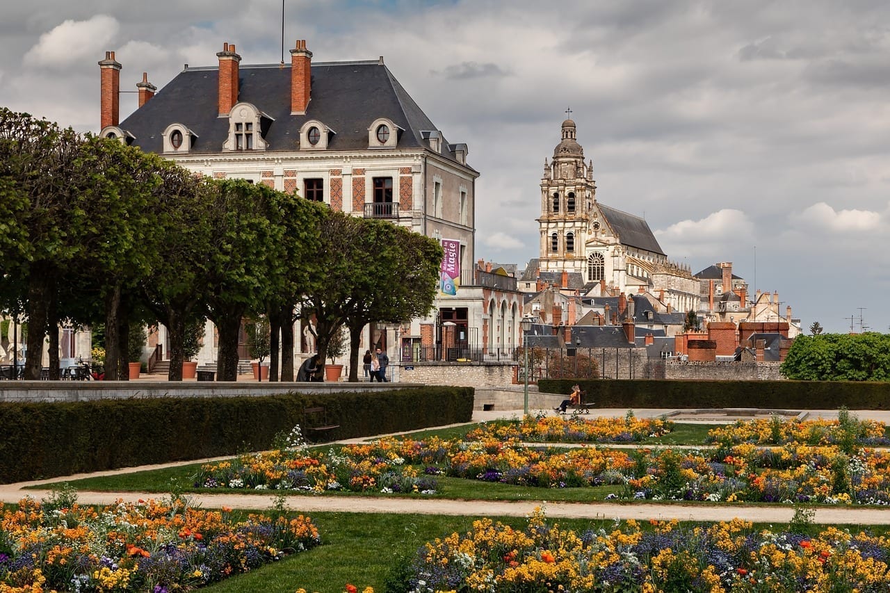 Blois Ciudad Paisaje Urbano Francia