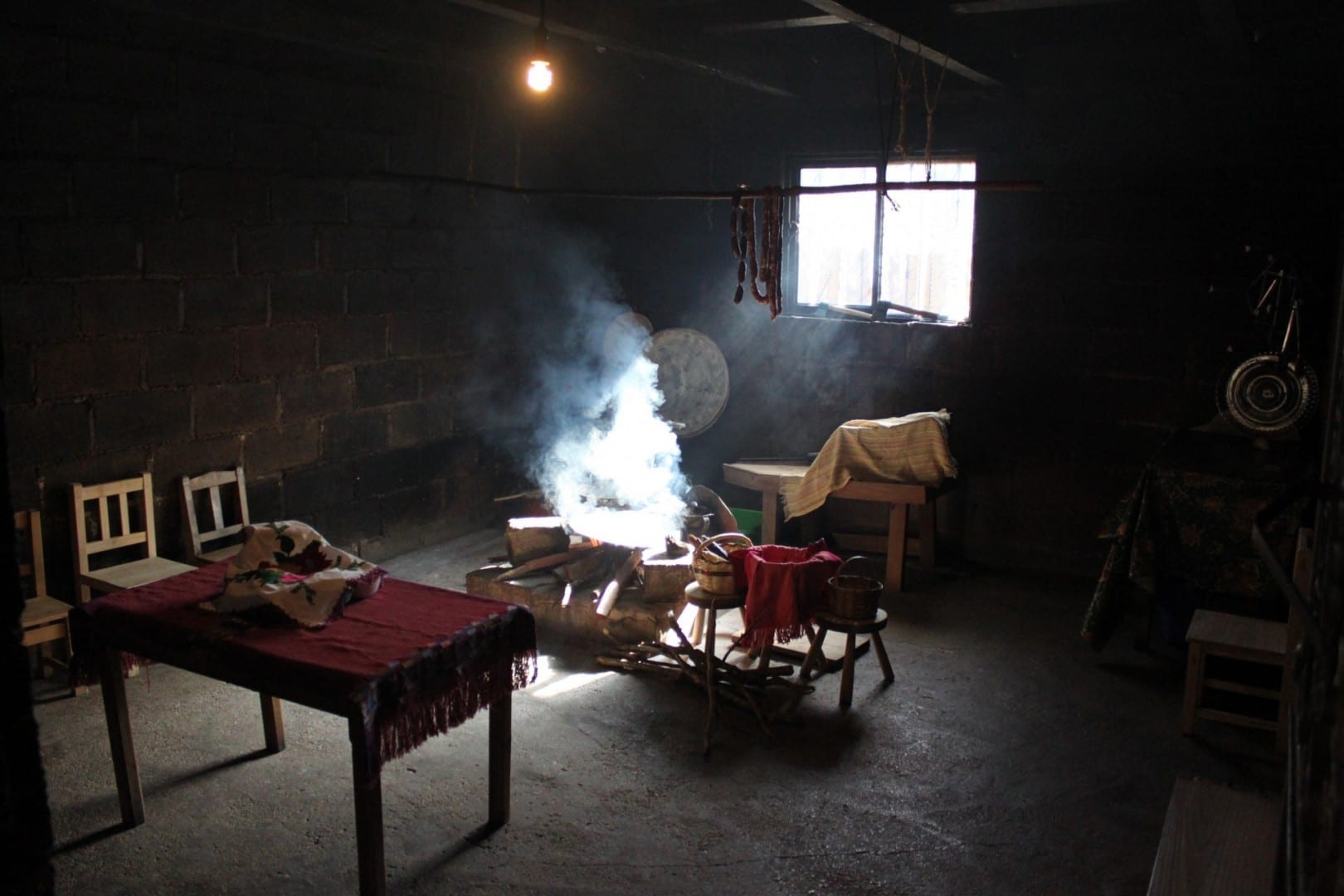 Cocina tradicional en Zinacantán San Cristobal de las casas México