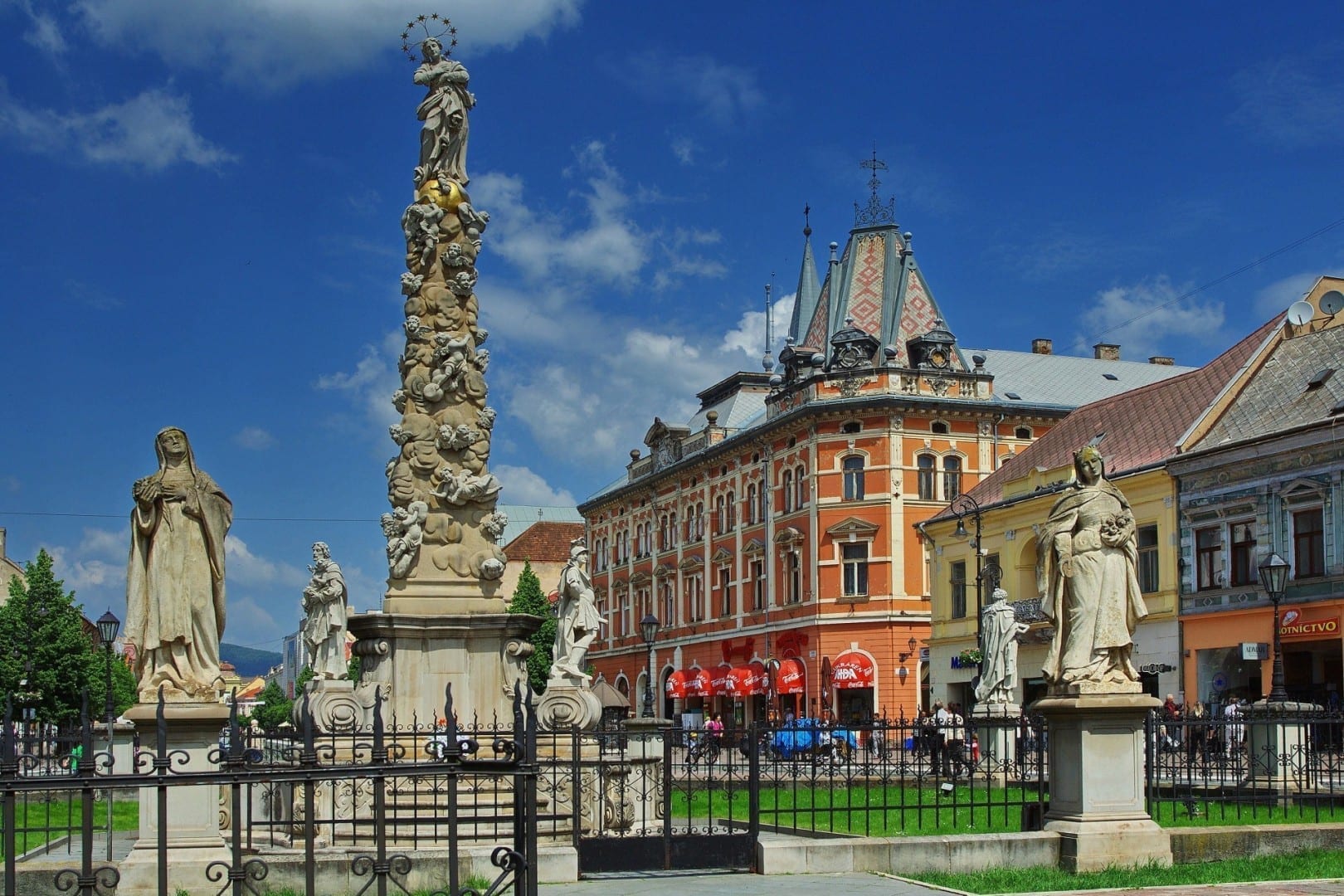 Columna de la plaga Košice República Eslovaca
